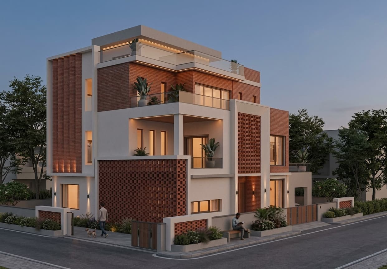 Land planning and site development in Kirtipur, Kathmandu