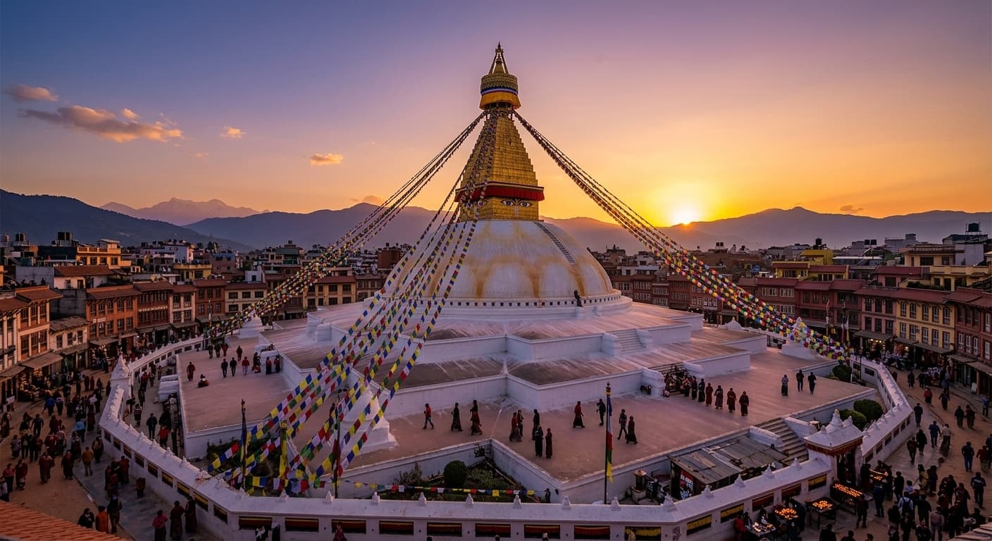 Landmark Property office location and surrounding Kathmandu Valley connectivity